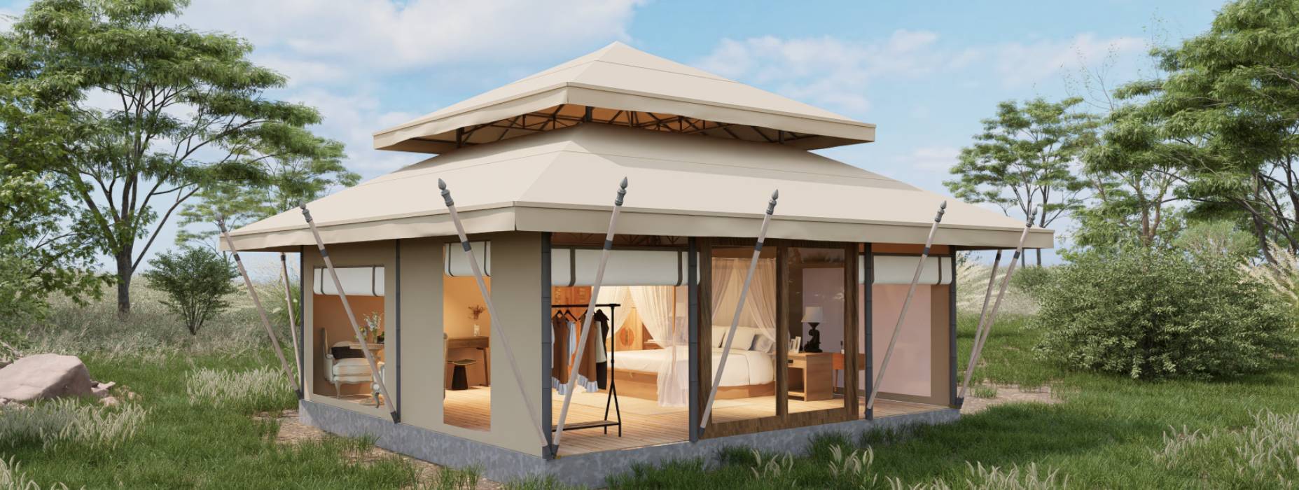 彭山县户外野奢帐篷